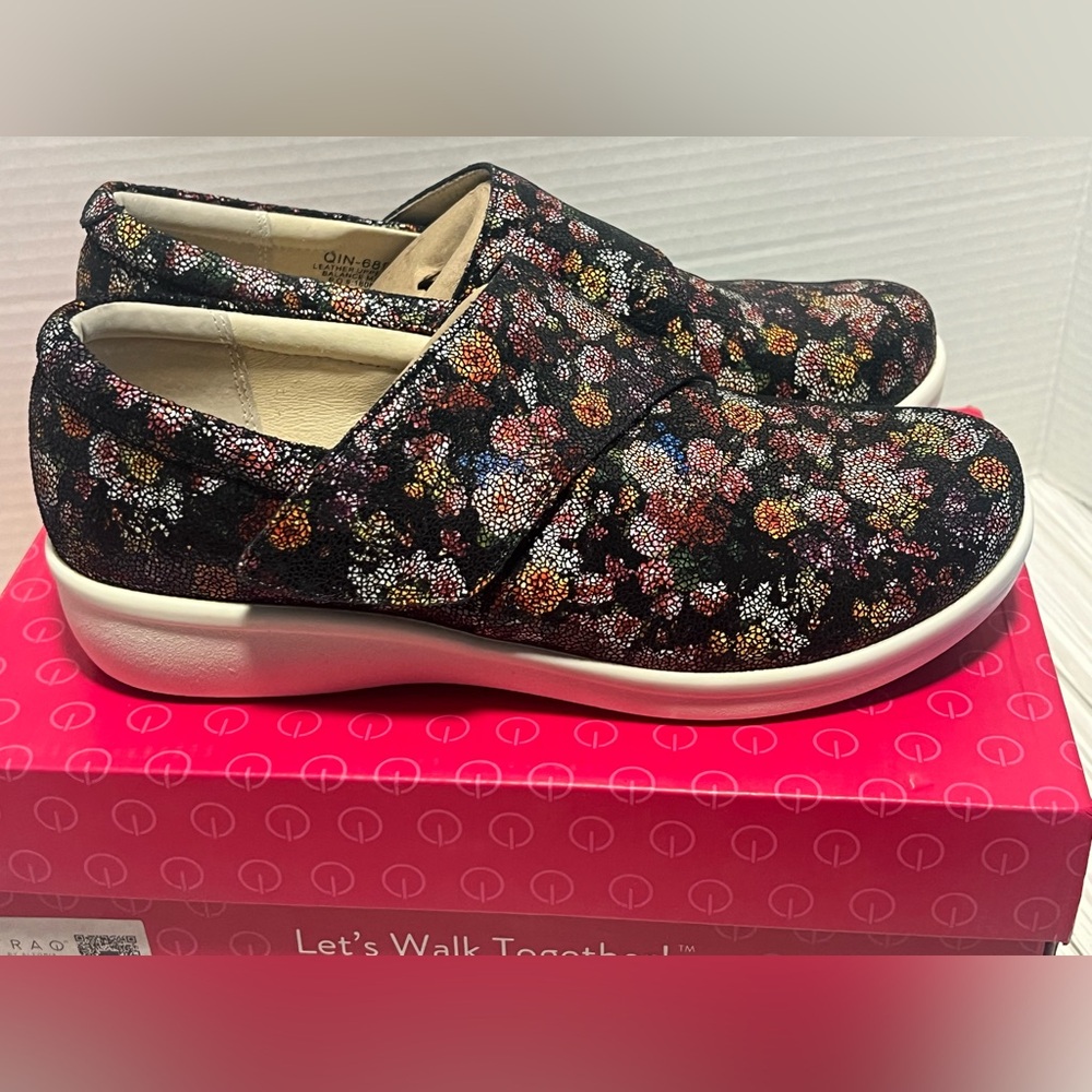 Alegria Qin Garland Floral Slip-Ons Women's Size Shoes EU40 9.5-10 new